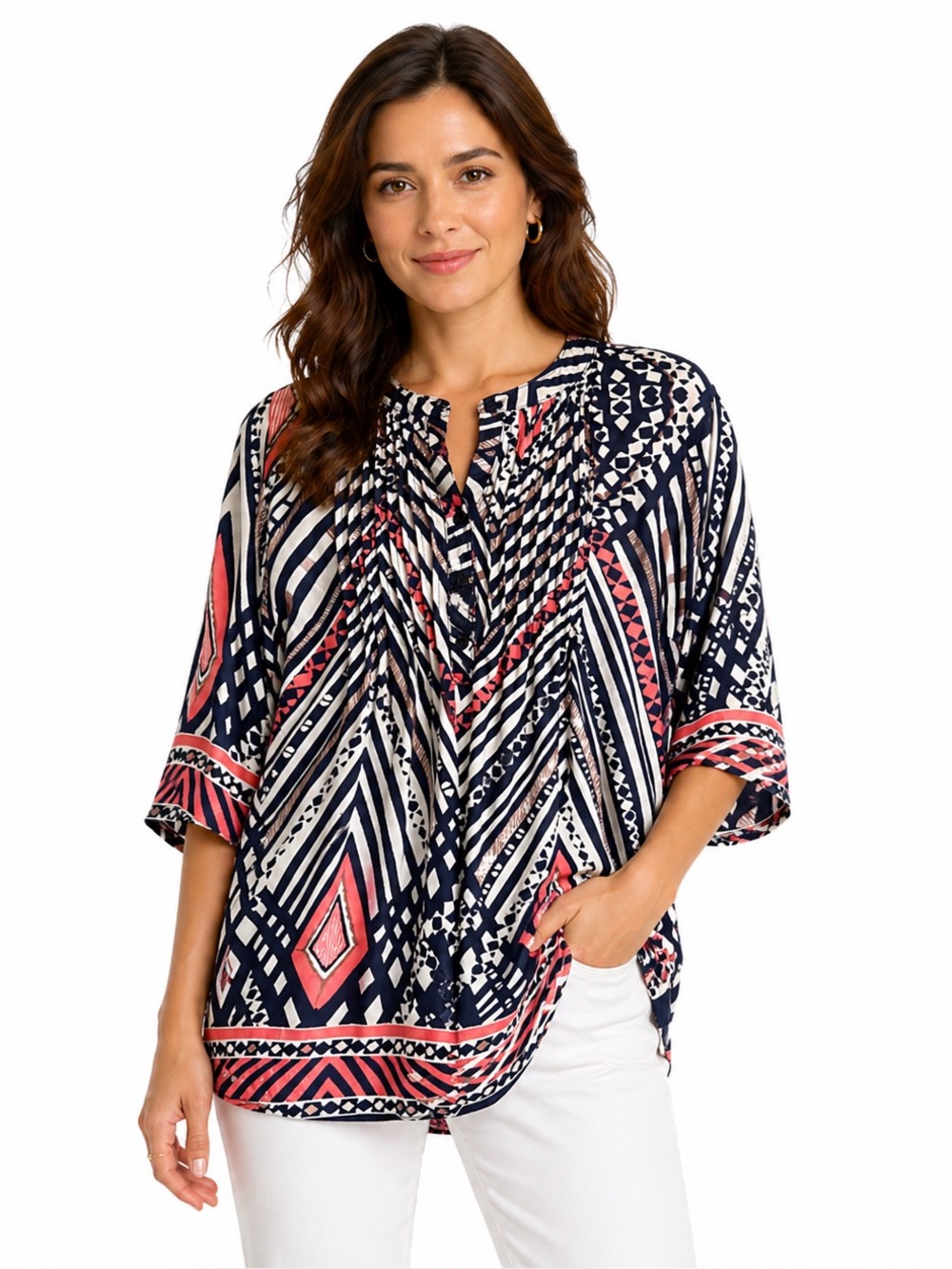 NWT Colourful top XL